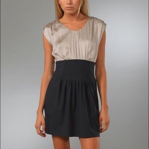 Geren Ford Colorblock Boning Dress